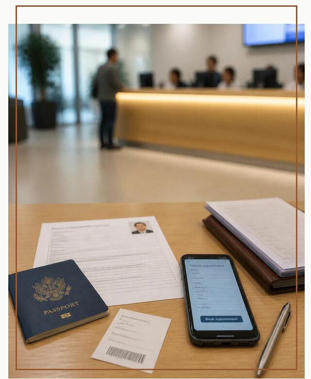 Запись в визовый центр в Чернушке для подачи документов