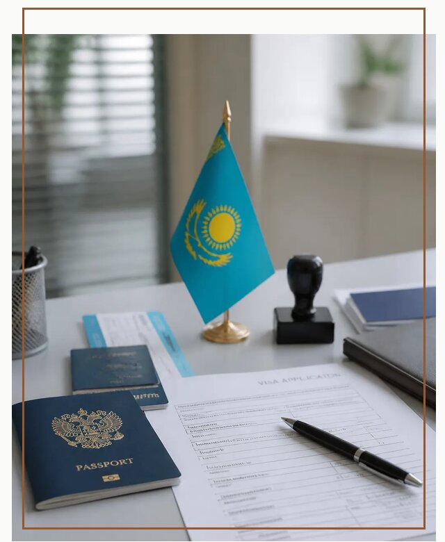 Оформление визы в Казахстан для поездки и работы в Чернушке
