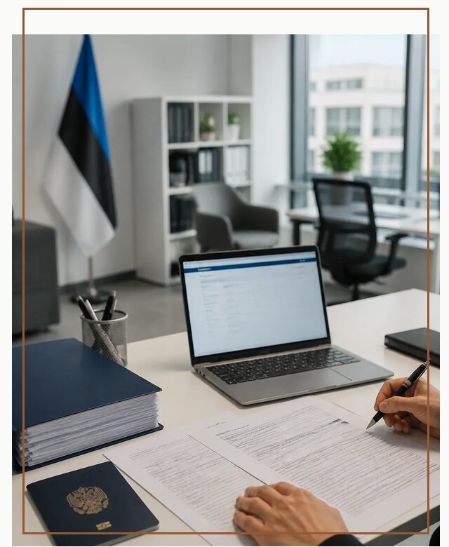 Оформление ВНЖ в Эстонии для переезда и легального проживания в Чернушке