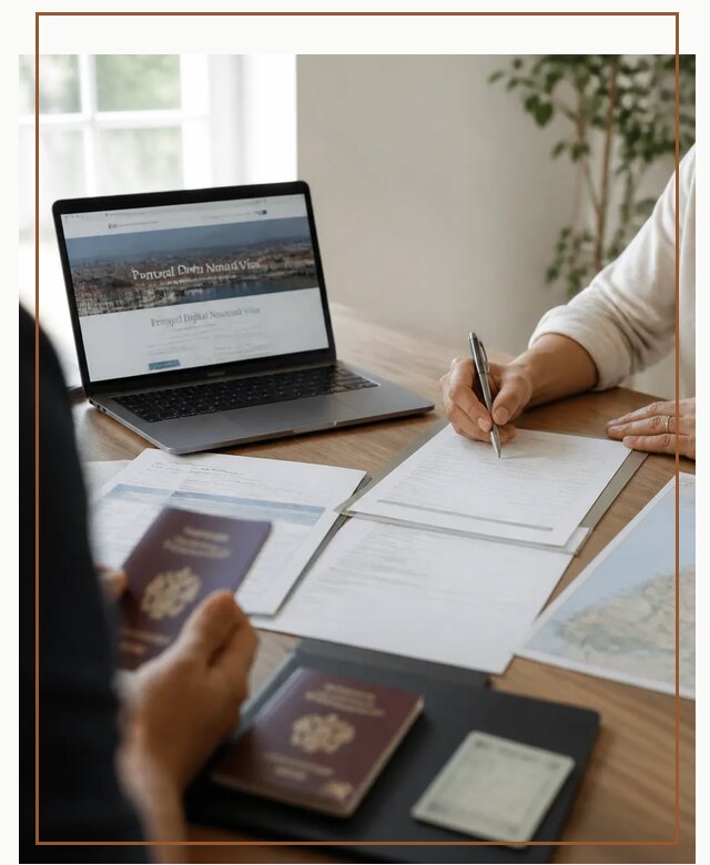 Оформление Digital Nomad и ВНЖ Португалии в Чернушке