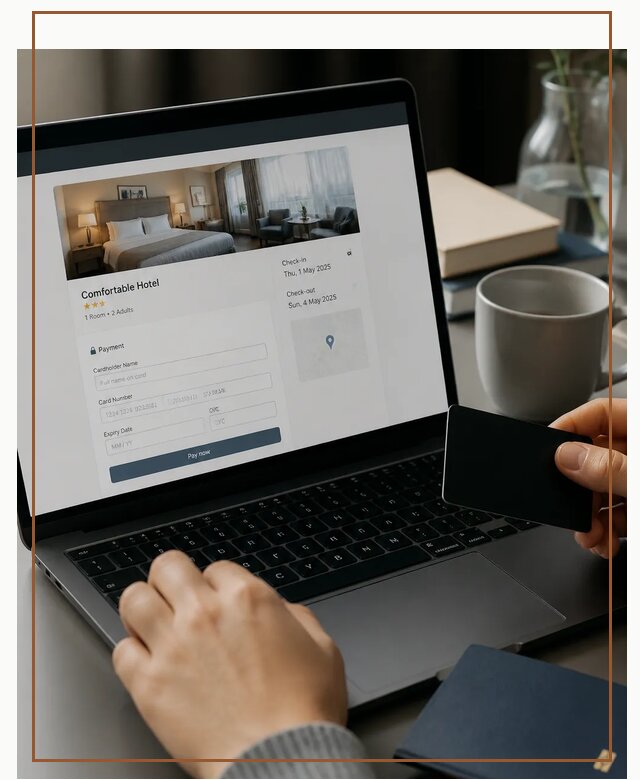 Оплата бронирования Booking в Чернушке по цене от 4570 р. | Гиперактив-Чрш